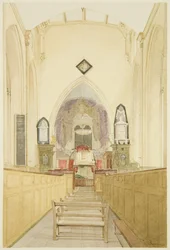 Interior de la Iglesia de San Juan