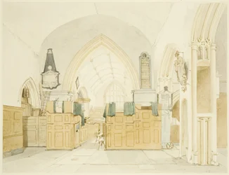 Interior de la Iglesia de San Felipe
