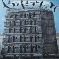 Aves de las torres urbanas