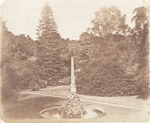 En el jardín. Blenheim