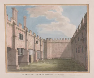Castillo de Herstmonceux, Sussex Oriental: El Patio de los Pollos