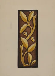 Vidrio pintado - Iglesia del Marinero, c. 1937
