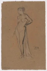 Una figura desnuda