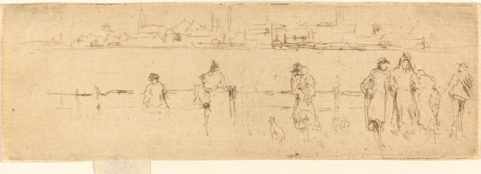 Un Boceto en el Malecón
