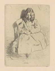 Annie, sentada