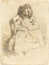 Annie sentada