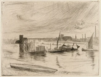 Amanecer en Battersea (Muelle de Cadogan)