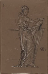 Figura Femenina Drapada