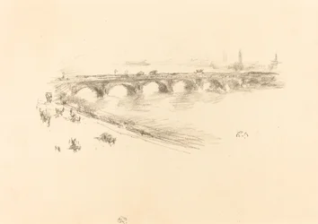 Tarde, Puente de Waterloo Pequeño