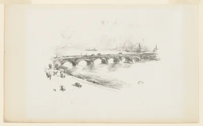 Tarde, Puente de Waterloo Pequeño