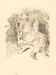 A la luz del fuego: Joseph Pennell, No. 1