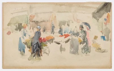 Mercado de flores: Dieppe