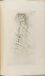 Niña de pie