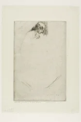 Cabeza doblada de Jo