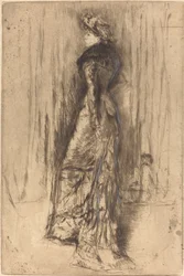 Maud, de pie