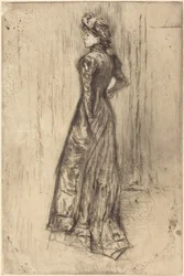 Maud, de pie