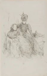 Madre e hija [La madre enferma]