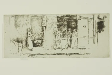 Puesto de periódicos, Rue de Seine