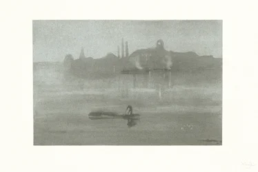Nocturna: El río en Battersea