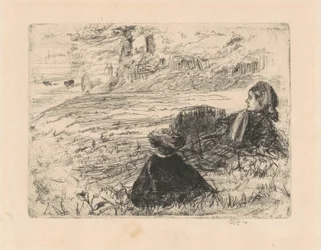 Niñera y niño