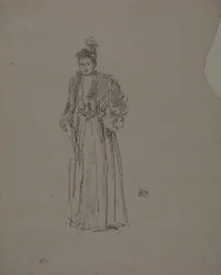 Estudio de retrato: Señorita Charlotte R. Williams