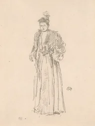 Estudio de retrato: Señorita Charlotte R. Williams
