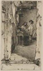 Recolectores de trapos, Quartier Mouffetard, París