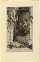 Recolectores de trapos, Quartier Mouffetard, París