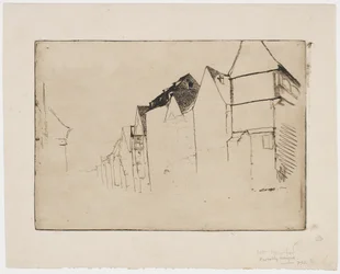 Boceto de casas