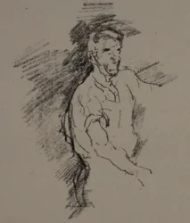 Boceto de un herrero