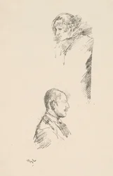 Bocetos de la Srta. Philip y el Sr. A. Studd