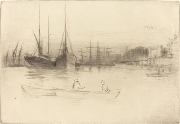 Barcos de Vapor frente a la Torre