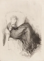 Estudio—Maude Sentada