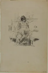 Figura Drapada, Sentada
