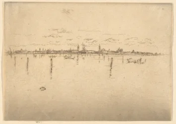 La Pequeña Venecia, del primer conjunto de Venecia (Venecia, una serie de doce aguafuertes)