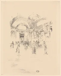 La Galería Larga, Louvre