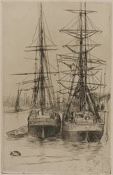Los dos barcos