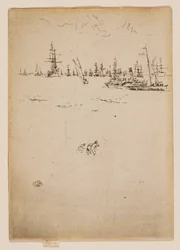 El barco de los visitantes