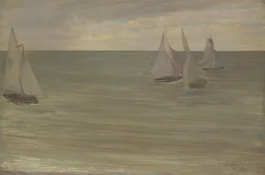 Trouville (Gris y Verde, el Mar Plateado)