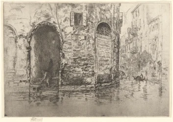 Two Doorways, from the First Venice Set (Venecia, una serie de doce aguafuertes)