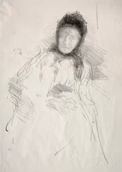 Boceto inacabado de Lady Haden