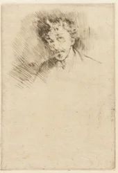 Whistler con el Mechón Blanco