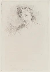 Whistler con el mechón blanco
