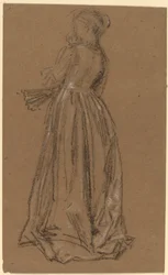 Mujer con Abanico