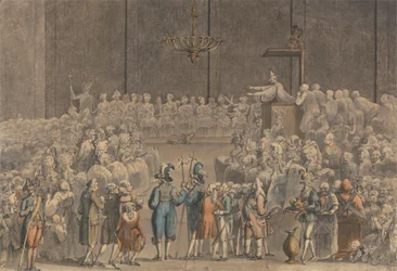 Un bautizo en el Vaticano con la guardia papal suiza, etc.