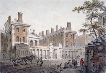 El Almirantazgo, Whitehall, Londres, 1796