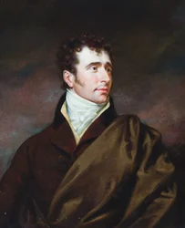 Retrato de un caballero, se cree que Thomas Campbell, poeta (óleo sobre lienzo)