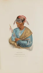ME-NO-QUET; A Distinguished Pottowattomie Chief, de The Aboriginal Portfolio