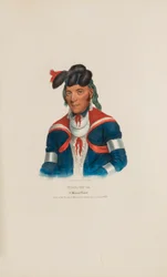 MI-A-QU-A; Un jefe de Miami, de The Aboriginal Portfolio