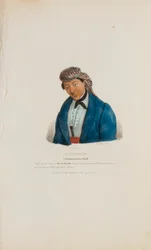 PACHE-E-PO; Un Jefe Pottowattomie, de The Aboriginal Portfolio